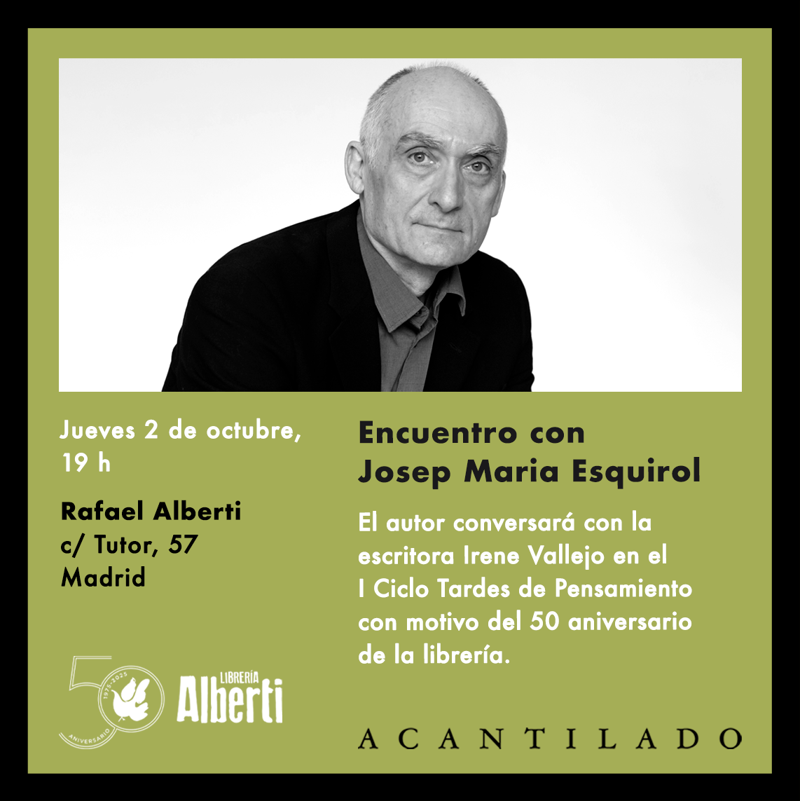 ESQUIROL RAFAEL ALBERTI 50 2025 1X1