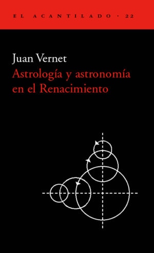 Cubierta del libro Astrología y astronomía en el Renacimiento