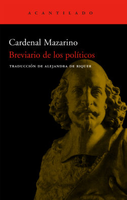 Cubierta del libro Breviario de los políticos