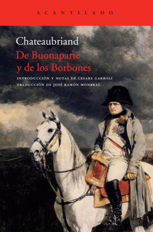 Cubierta del libro De Buonaparte y de los Borbones