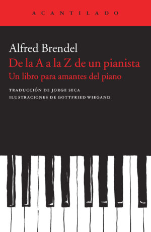 Cubierta del libro De la A a la Z de un pianista