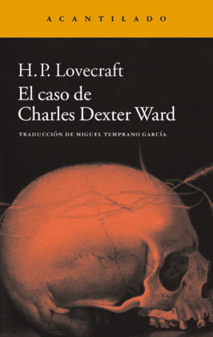 Cubierta del libro El caso de Charles Dexter Ward