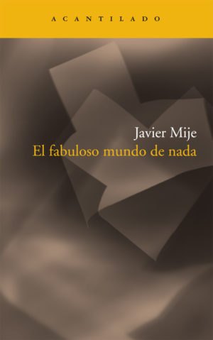 Cubierta del libro El fabuloso mundo de nada