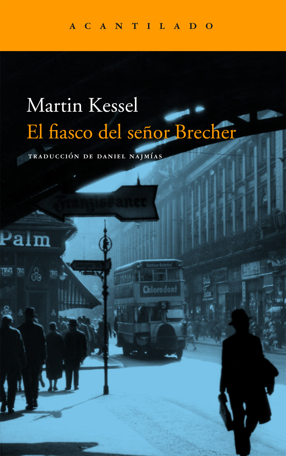 Cubierta del libro El fiasco del señor Brecher