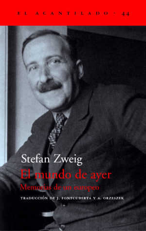 Cubierta del libro El mundo de ayer