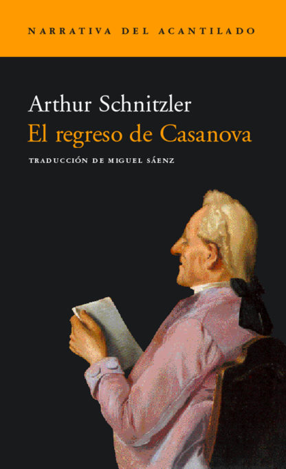 Cubierta del libro El regreso de Casanova