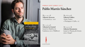 Firma de libros Pablo Martín Sánchez