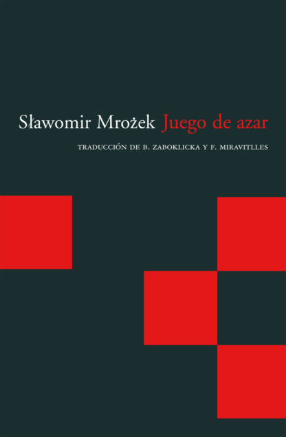 Cubierta del libro Juego de azar