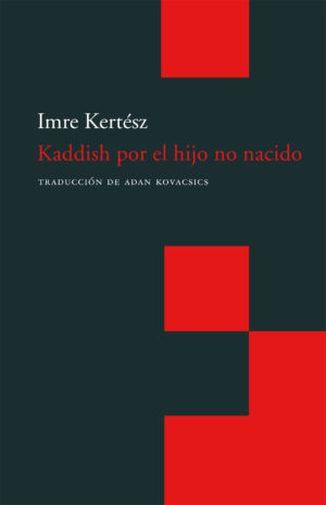 Cubierta del libro Kaddish por el hijo no nacido