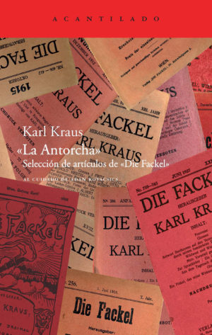 Cubierta del libro «La Antorcha»