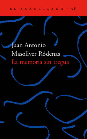 Cubierta del libro La memoria sin tregua