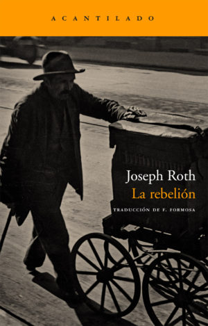 Cubierta del libro La rebelión