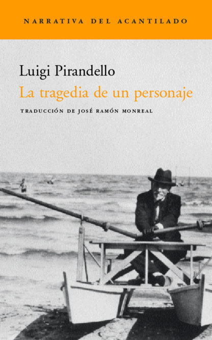 Cubierta del libro La tragedia de un personaje