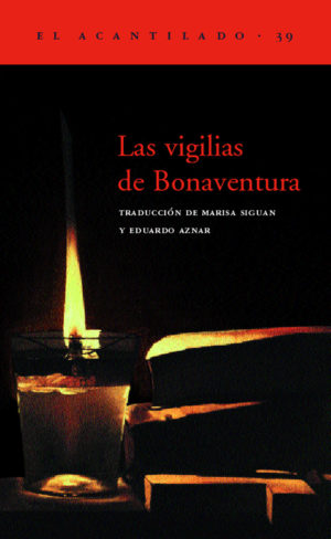 Cubierta del libro Las vigilias de Bonaventura