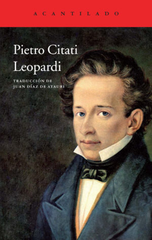 Cubierta del libro Leopardi