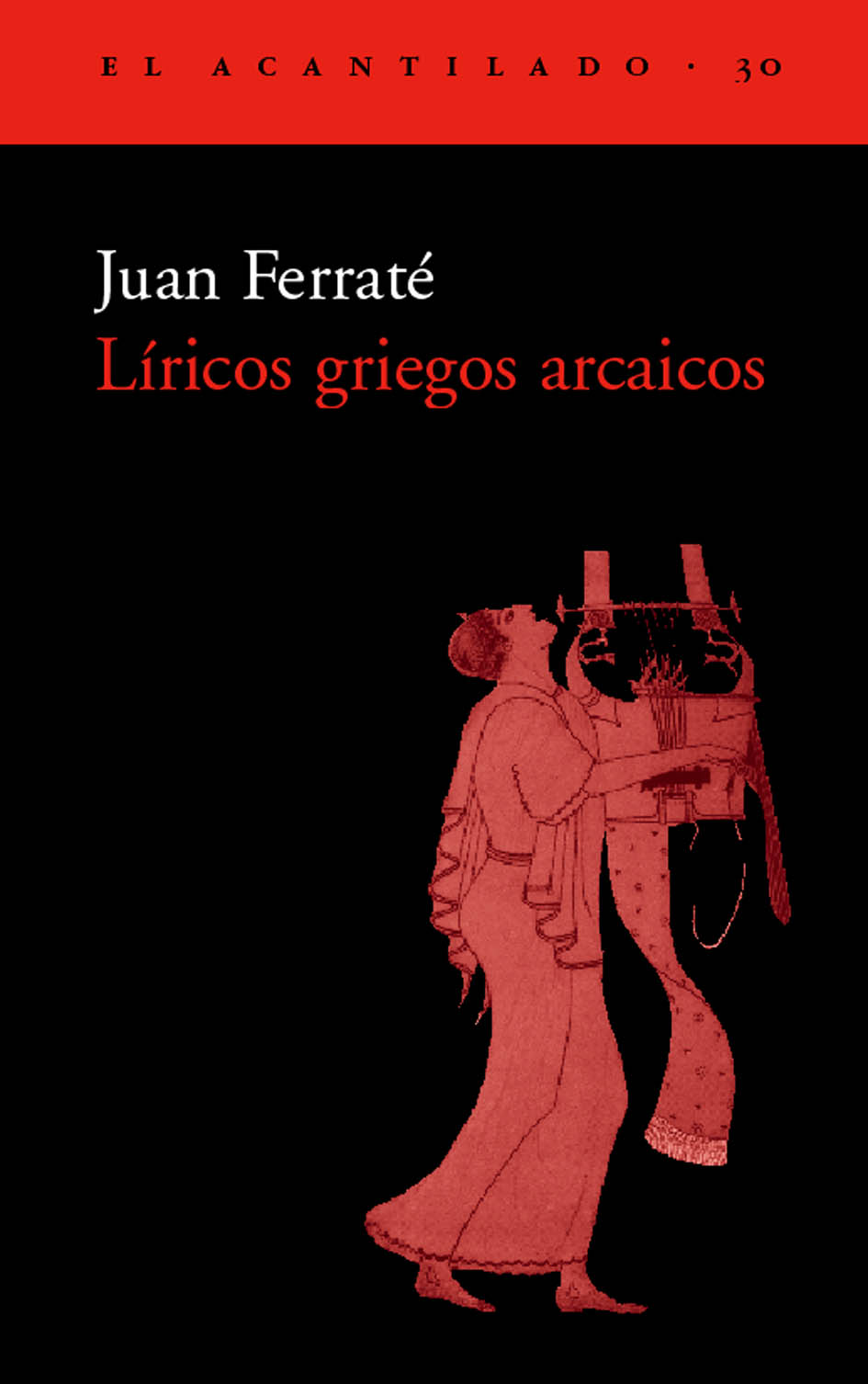 Cubierta del libro Líricos griegos arcaicos