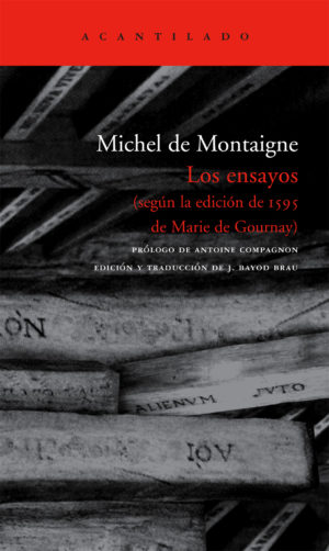 Cubierta del libro Los ensayos