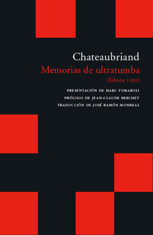 Cubierta del libro Memorias de ultratumba