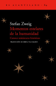 Cubierta del libro Momentos estelares de la humanidad