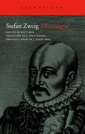 Cubierta del libro Montaigne