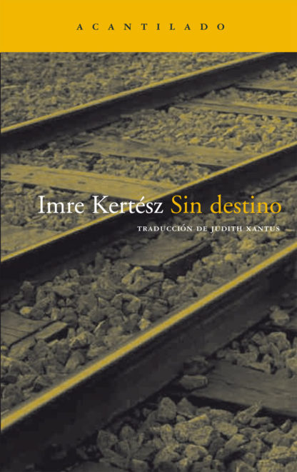 Cubierta del libro Sin destino
