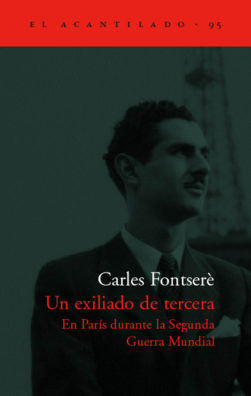 Cubierta del libro Un exiliado de tercera