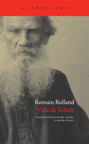 Cubierta del libro Vida de Tolstói